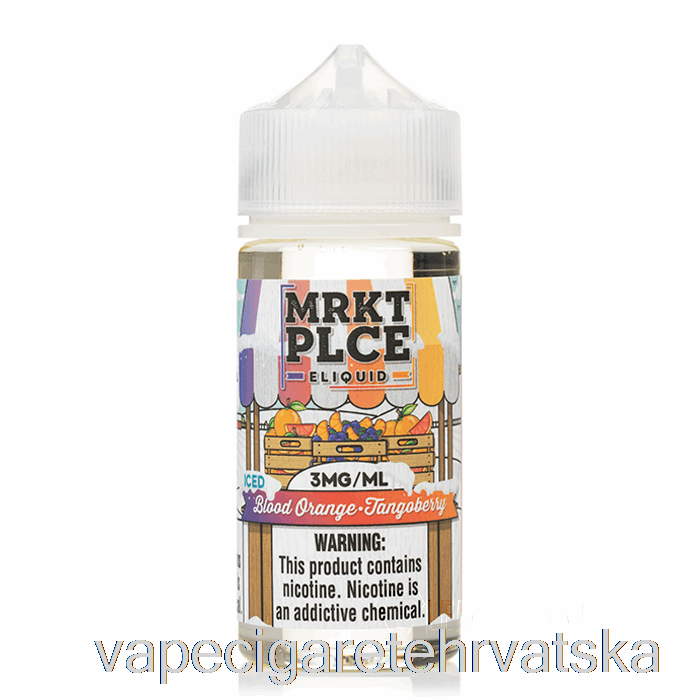 Vape Hrvatska Ice Blood Orange Tangoberry - Mrkt Plce - 100ml 0mg